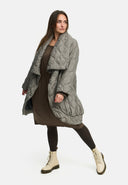 'Ysmara' Wintermantel Braun – modern, stilvoll & schön warm