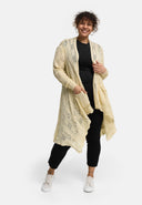 'Cotture' Long Cardigan – feminine, light & playful