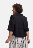 'Liva' blouse-jacket – clean, modern & effortlessly elegant