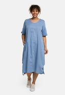 'Alina' Dress – A-line, soft & with drawstring details