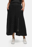 'Verde' skirt – asymmetrical, comfortable & summery elegant
