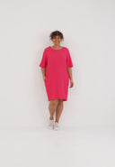 'Crissa' Dress – pleated, soft & figure-flattering